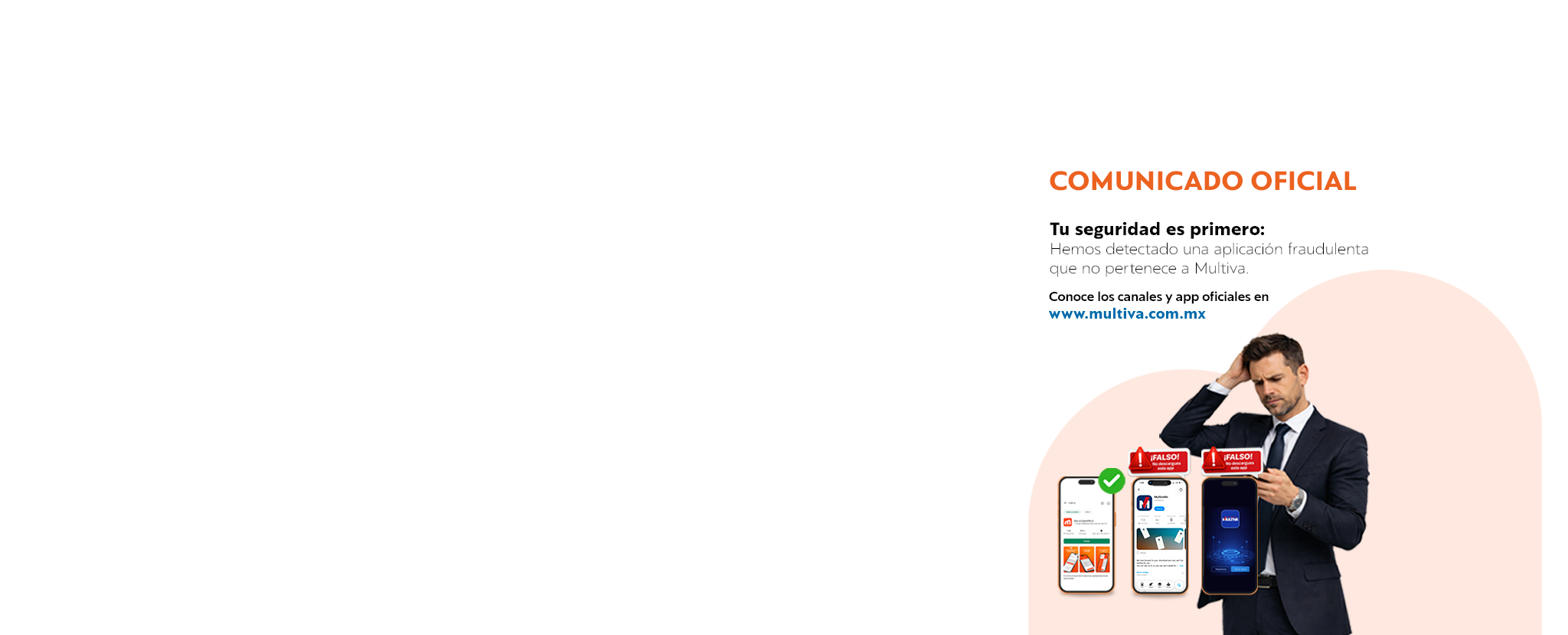 Descarga solo la app oficial de Multiva